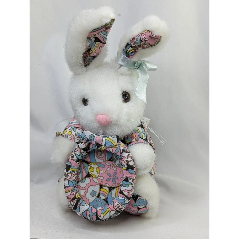 Joelson Rabbit Plush 10 Inch Easter Eggs Picture Frame‎ 1994 Stuffed Animal Toy